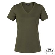 Kingsland Waylin V-Neck T-Shirt - Green Olive